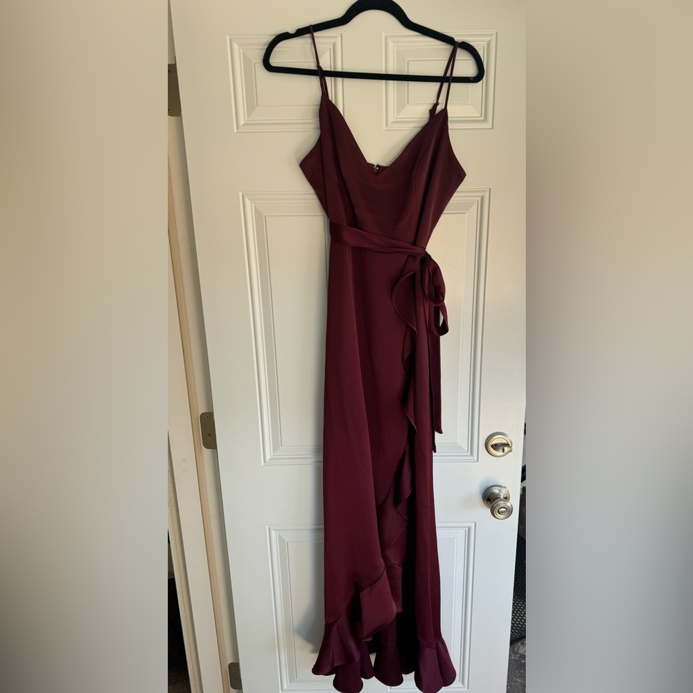 David’s Bridal bridesmaid dress